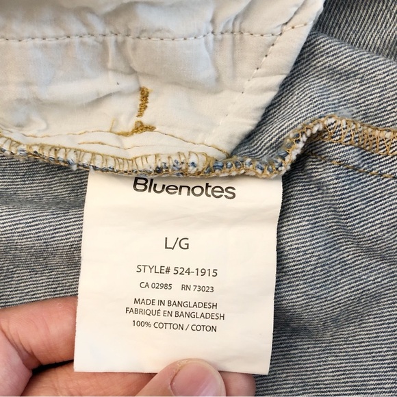 Bluenotes Oversized Slouchy Light Washed Relaxed Fit Casual Overall Denim Dress. - Picture 5 of 12